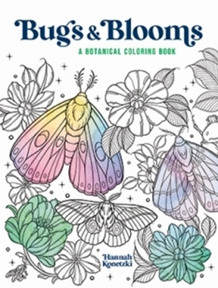 Afbeeldingen van Dover Nature Coloring Books Bugs & Blooms: A Botanical Coloring Book