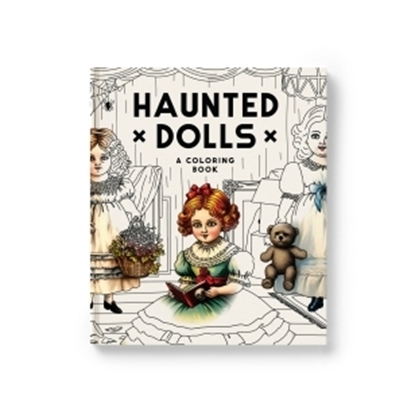 Afbeeldingen van Haunted Dolls Coloring Book