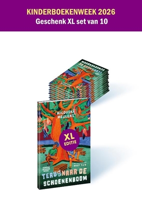 Afbeeldingen van Terug naar de schoenenboom - Kinderboekenweekgeschenk XL-editie - set van 10 ex. Kinderboekenweek 2026
