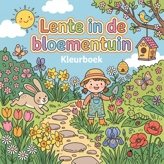 Afbeelding van Lente in de bloementuin