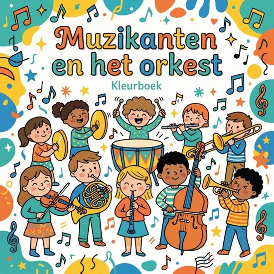 Afbeelding van Muzikanten en het orkest