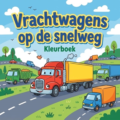 Afbeeldingen van Vrachtwagens op de snelweg