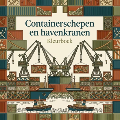 Afbeeldingen van Containerschepen en havenkranen