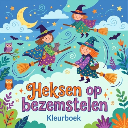 Afbeeldingen van Heksen op bezemstelen
