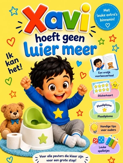 Afbeelding van Xavi hoeft geen luier meer