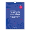 Afbeelding van Weekkalender positieve spreuken 2027