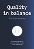 Afbeelding van Quality in balance