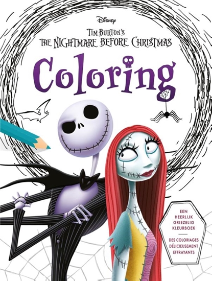 Afbeelding van Disney Tim Burton's The Nightmare before Christmas Coloring