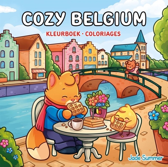 Afbeelding van Cozy Belgium kleurboek
