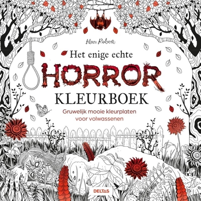 Afbeeldingen van Het enige echte horror kleurboek