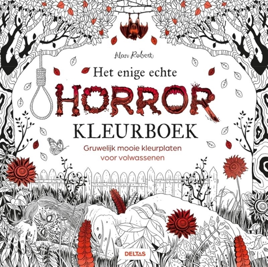 Afbeelding van Het enige echte horror kleurboek