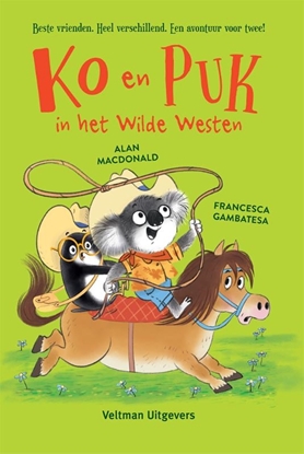 Afbeeldingen van Ko en Puk in het Wilde Westen