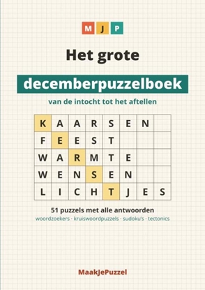 Afbeeldingen van Het grote decemberpuzzelboek