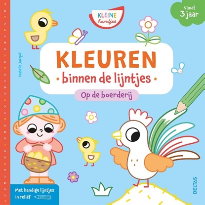 Afbeeldingen van Kleuren binnen de lijntjes Op de boerderij