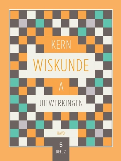 Afbeelding van KERN Wiskunde uitwerkingen havo 5 wiskunde A deel 2