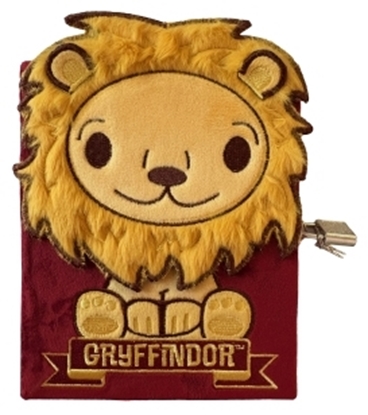 Afbeeldingen van Harry Potter: Gryffindor Plush Lock & Key Diary