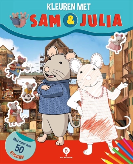 Afbeelding van Het Muizenhuis Kleuren met Sam & Julia