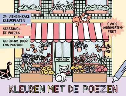 Afbeeldingen van Kleuren met de poezen