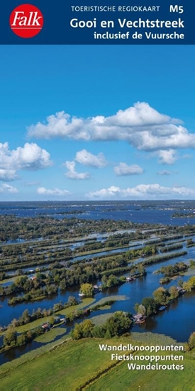 Afbeelding van Falk wandelkaart Gooi en Vechtstreek incl. de Vuursche