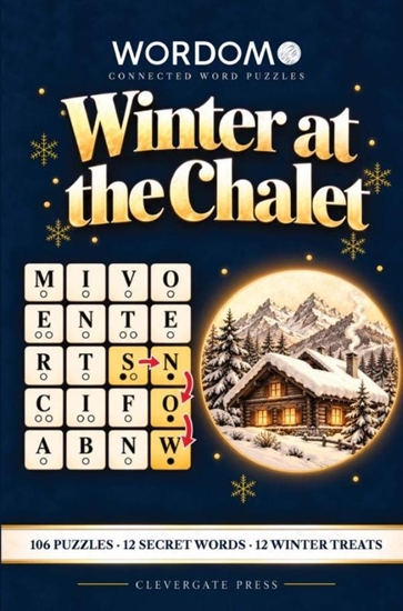 Afbeelding van Winter at the Chalet - Relaxing Word Puzzles for Adults