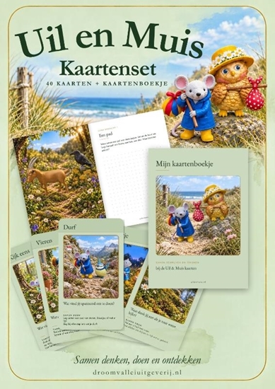 Afbeelding van Uil en Muis kaartenset